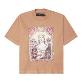 “IMMACULATE” TEE IN WHEAT