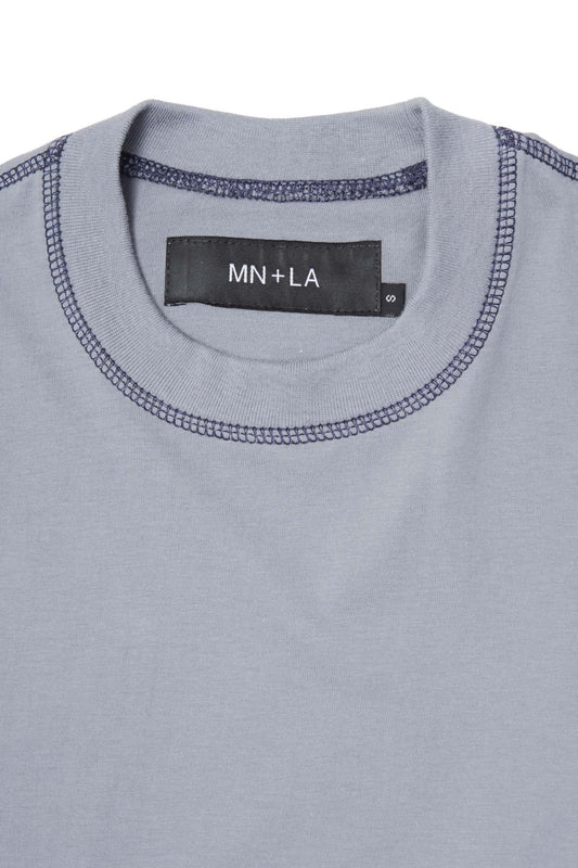 EXO™ BOX LITE TEE IN GLACIER/NAVY