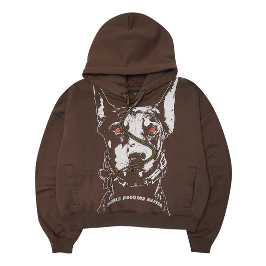 HELL HOUND HOODIE IN WOOD