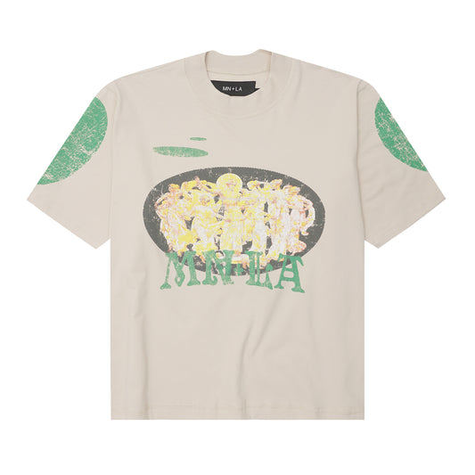 "ECHOES OF HEAVEN" TEE IN OAT