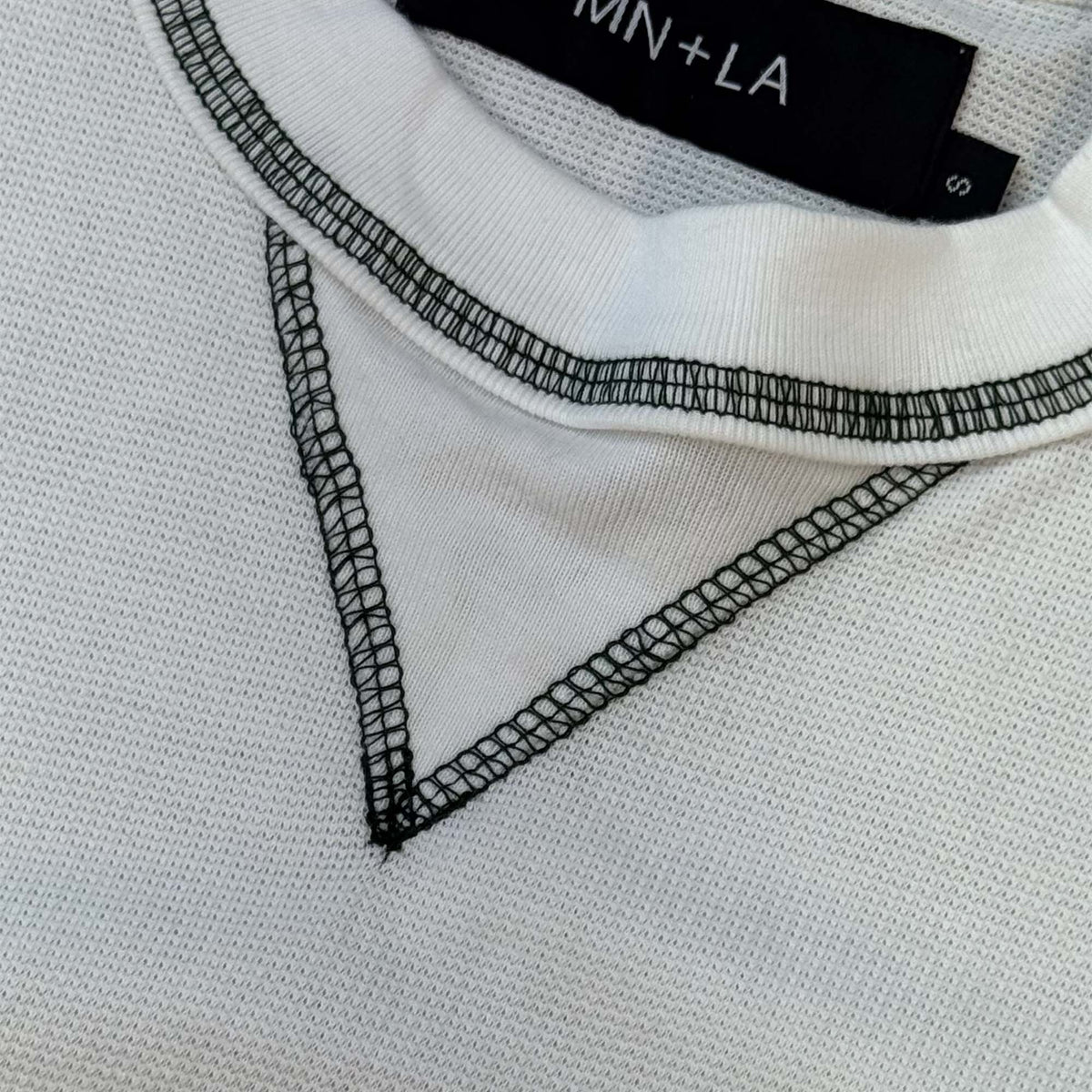"YEAR OF THE SNAKE V2" WAFFLE TEE IN WHITE