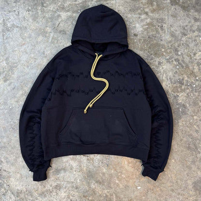JURASSIC HOODIE IN ANTHRACITE