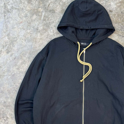 CLASSIC ZIP HOODIE IN ANTHRACITE