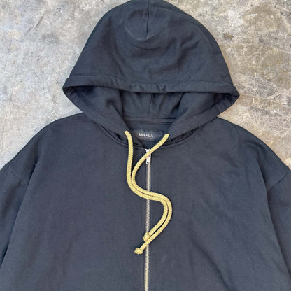 CLASSIC ZIP HOODIE IN ANTHRACITE