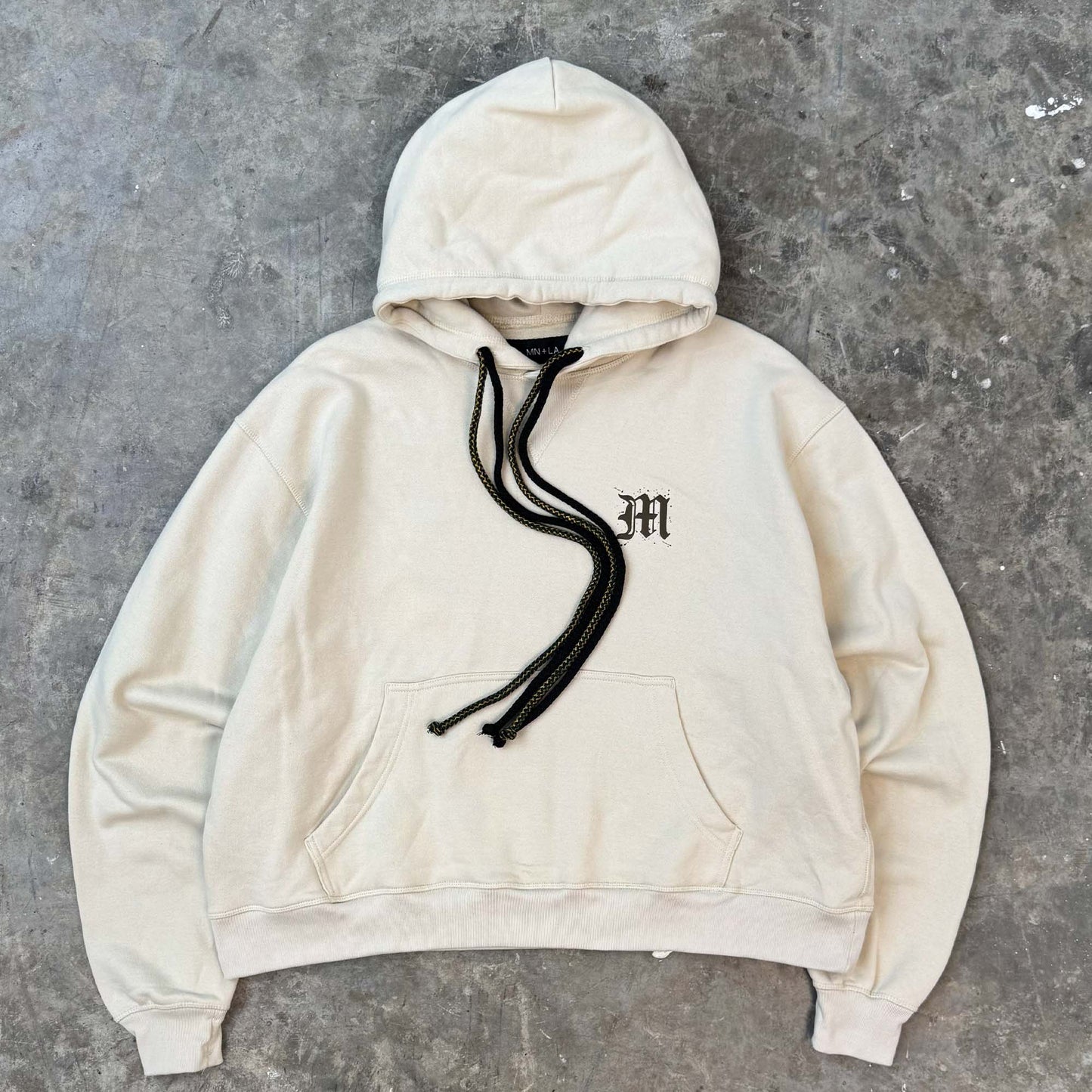 "M'$ SPECK V2" HOODIE IN OAT