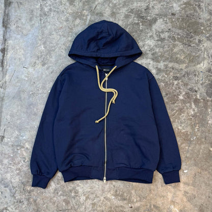 CLASSIC ZIP HOODIE IN NAVY