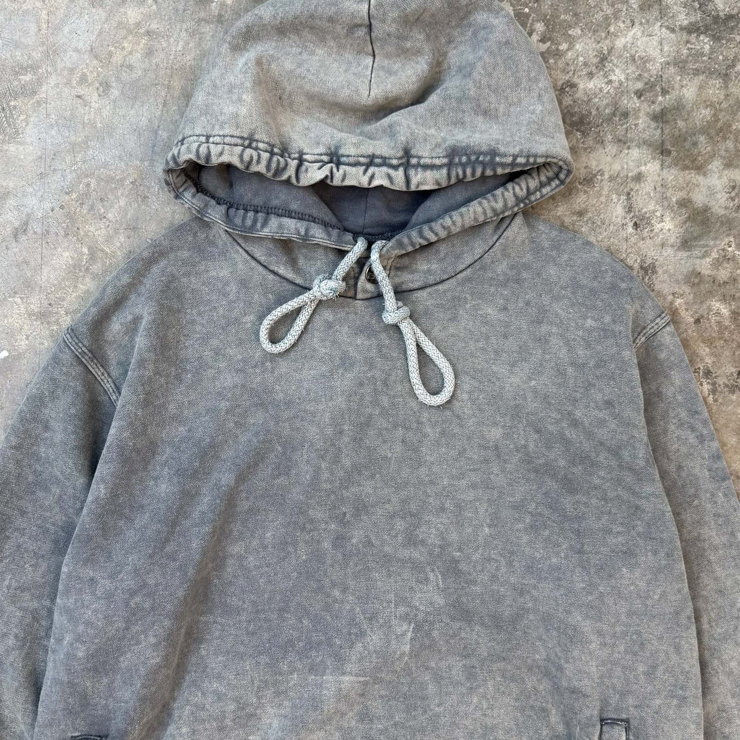 CLASSIC SNAP HOODIE IN DEEP SPACE