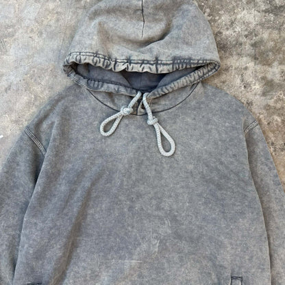 CLASSIC SNAP HOODIE IN DEEP SPACE