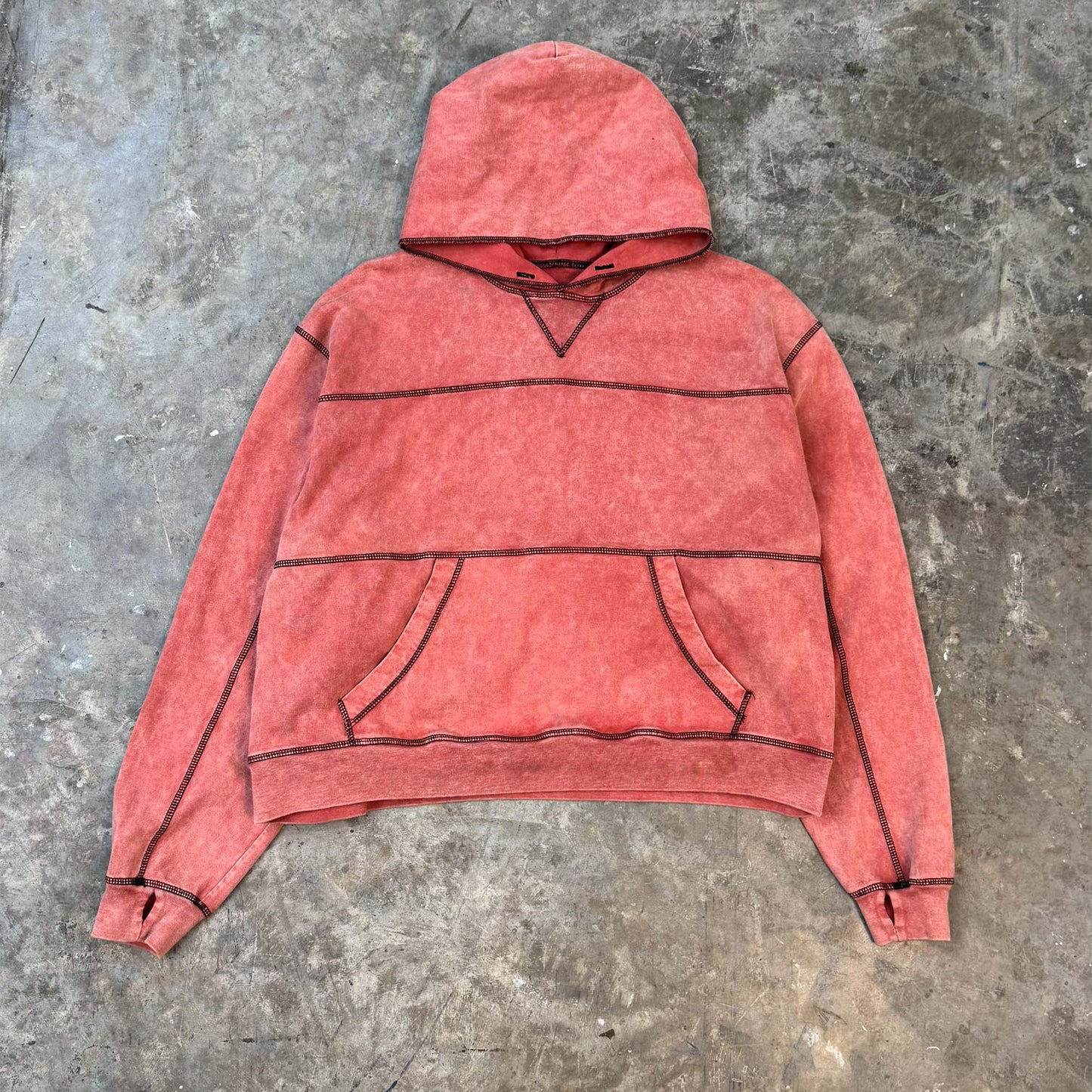 SHINOBI HOODIE IN IMPERIAL RED