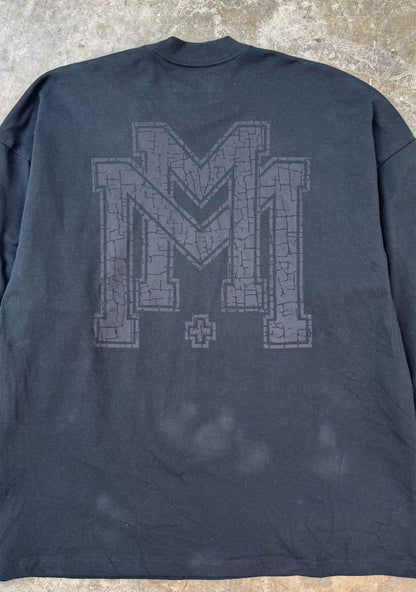 M'$ UNIVERSITY V2 LONGSLEEVE TEE IN CAVIAR