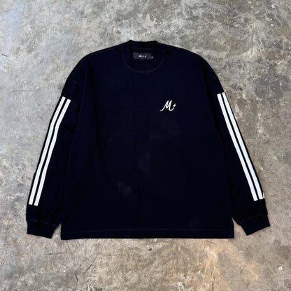 M+ LONGSLEEVE TEE IN ANTHRACITE