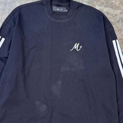 M+ LONGSLEEVE TEE IN ANTHRACITE