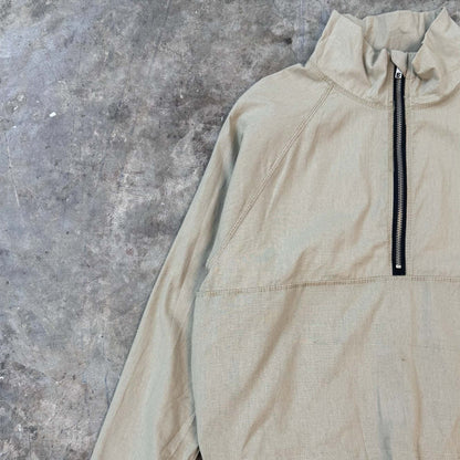 QUARTER ZIP L/S TEE V2 IN OAT