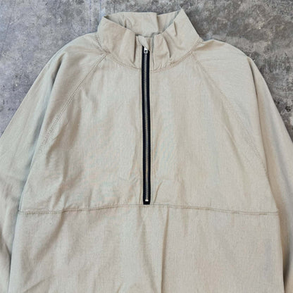 QUARTER ZIP L/S TEE V2 IN OAT