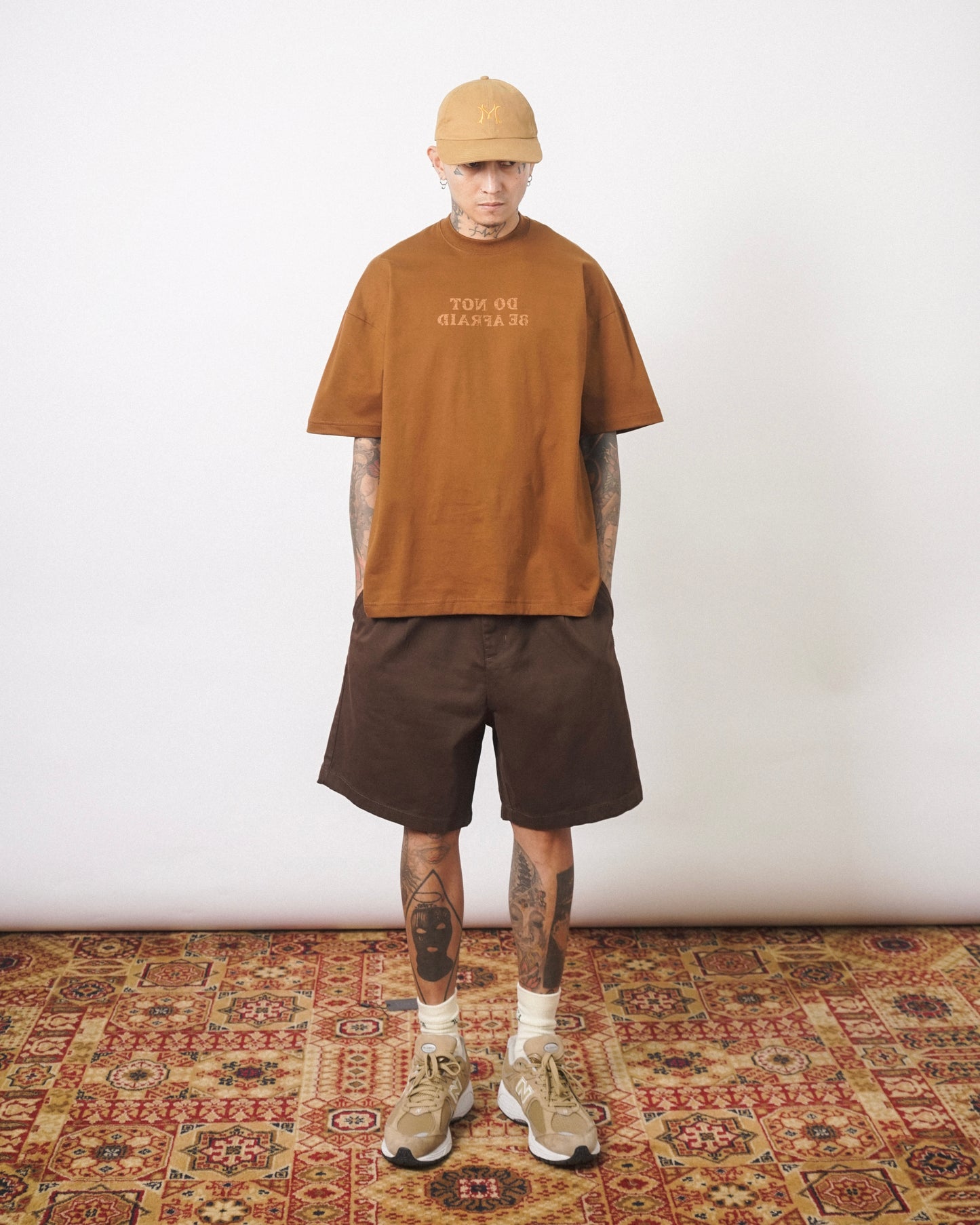 "DO NOT BE AFRAID" TEE IN RUST