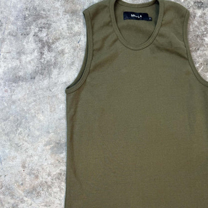 UNDERSHIRT IN OLIVE