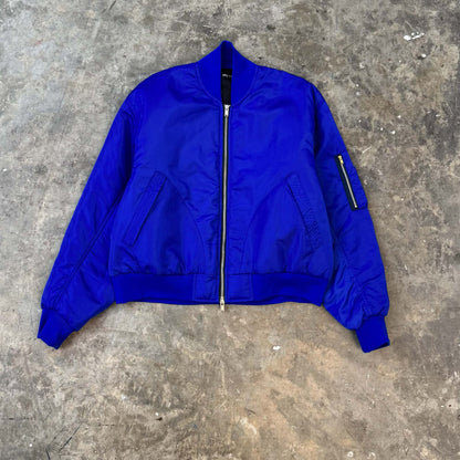 STEALTH BOMBER JACKET IN AZURITE