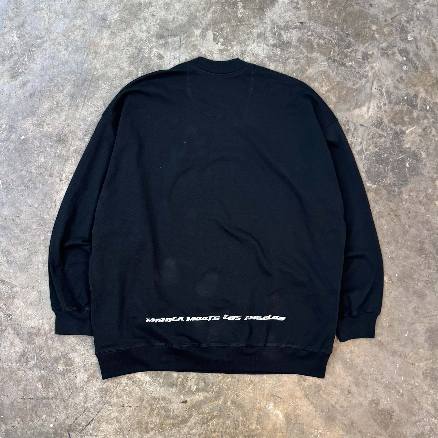 "COUGAR" SWEATSHIRT IN CAVIAR