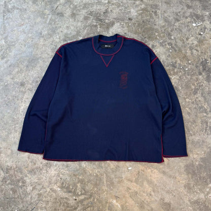 "YEAR OF THE DRAGON" LONGSLEEVE TEE V3 IN NAVY
