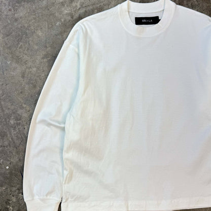 LONGSLEEVE TEE IN WHITE