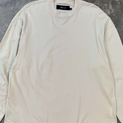 LONGSLEEVE TEE IN OAT