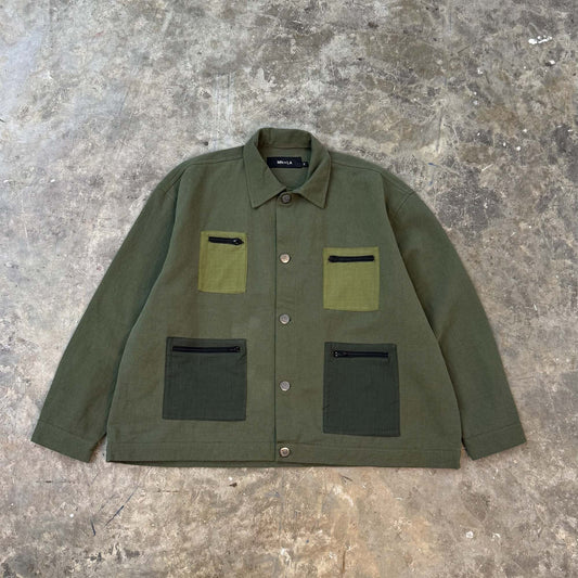 ARTISAN JACKET IN OLIVE