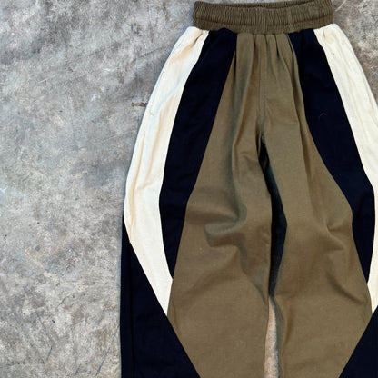 "NEEDLEWORK" LITTLE HUMAN™ PANTS IN OLIVE