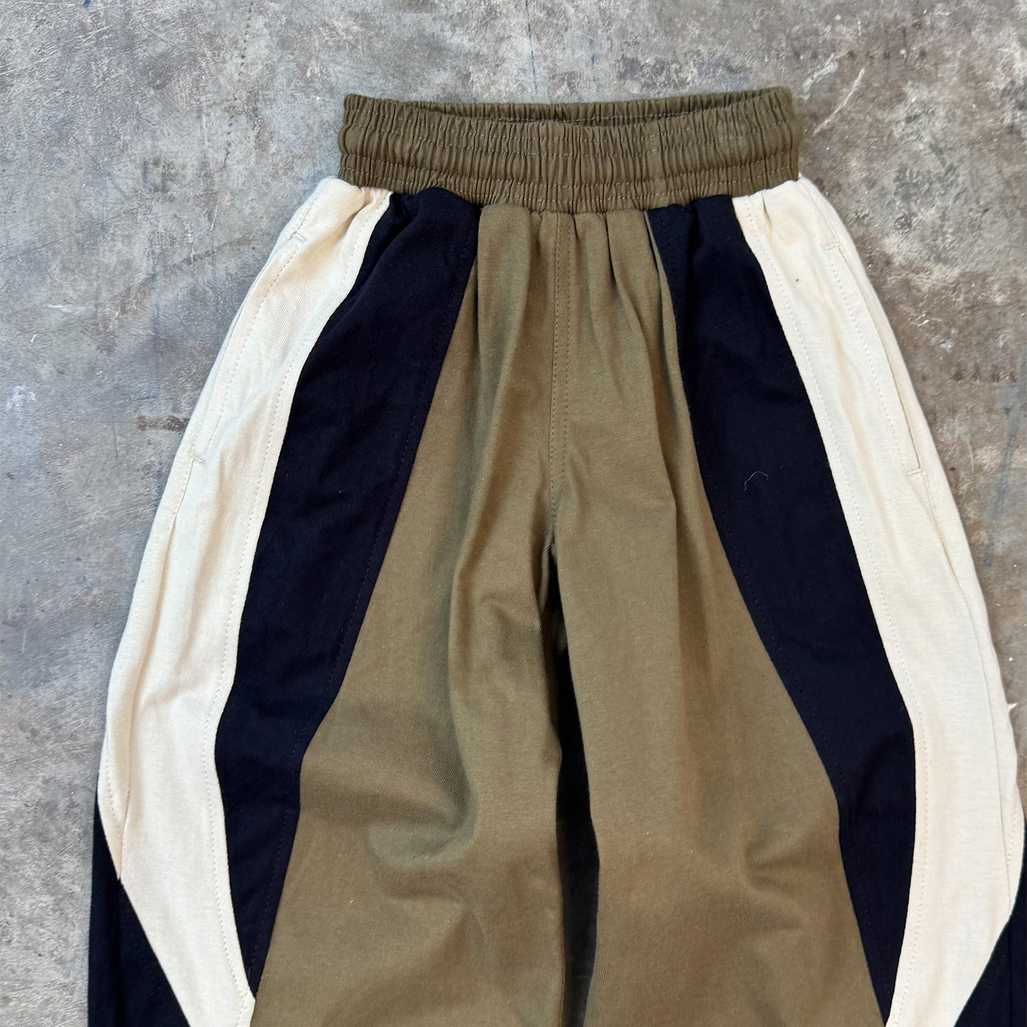 "NEEDLEWORK" LITTLE HUMAN™ PANTS IN OLIVE
