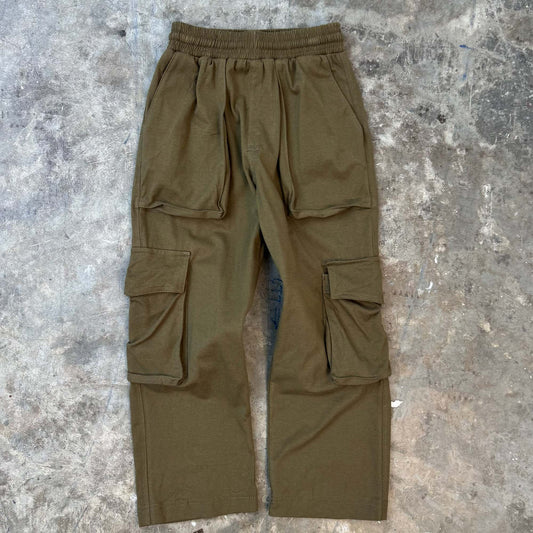"PAINT SPLAT" LITTLE HUMAN™ CARGO PANTS IN OLIVE