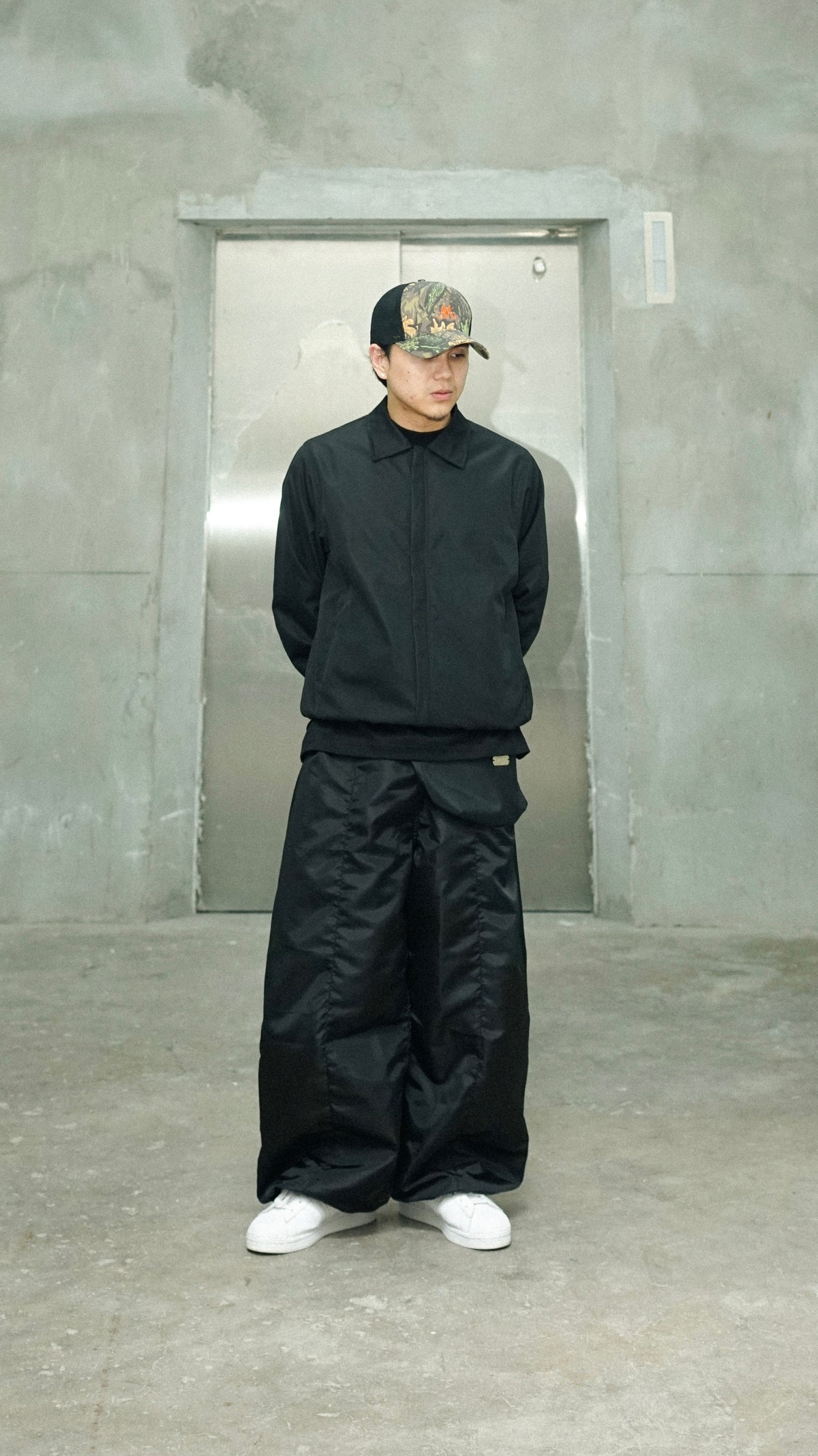 SHINOBI TRUCKER JACKET IN ANTHRACITE