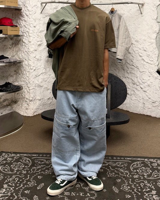 "REAR VIEW" TEE IN OLIVE