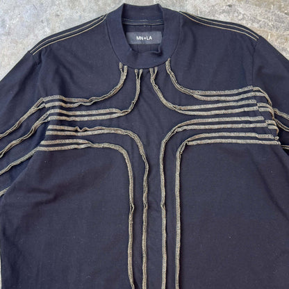 MN+LA™ MOCK NECK TEE SAMPLE 008