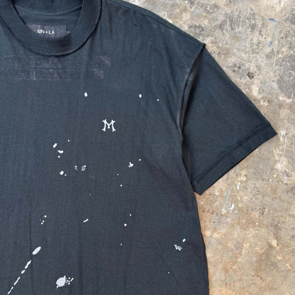 "HITTER" V3 BOX TEE LITE TEE IN CAVIAR