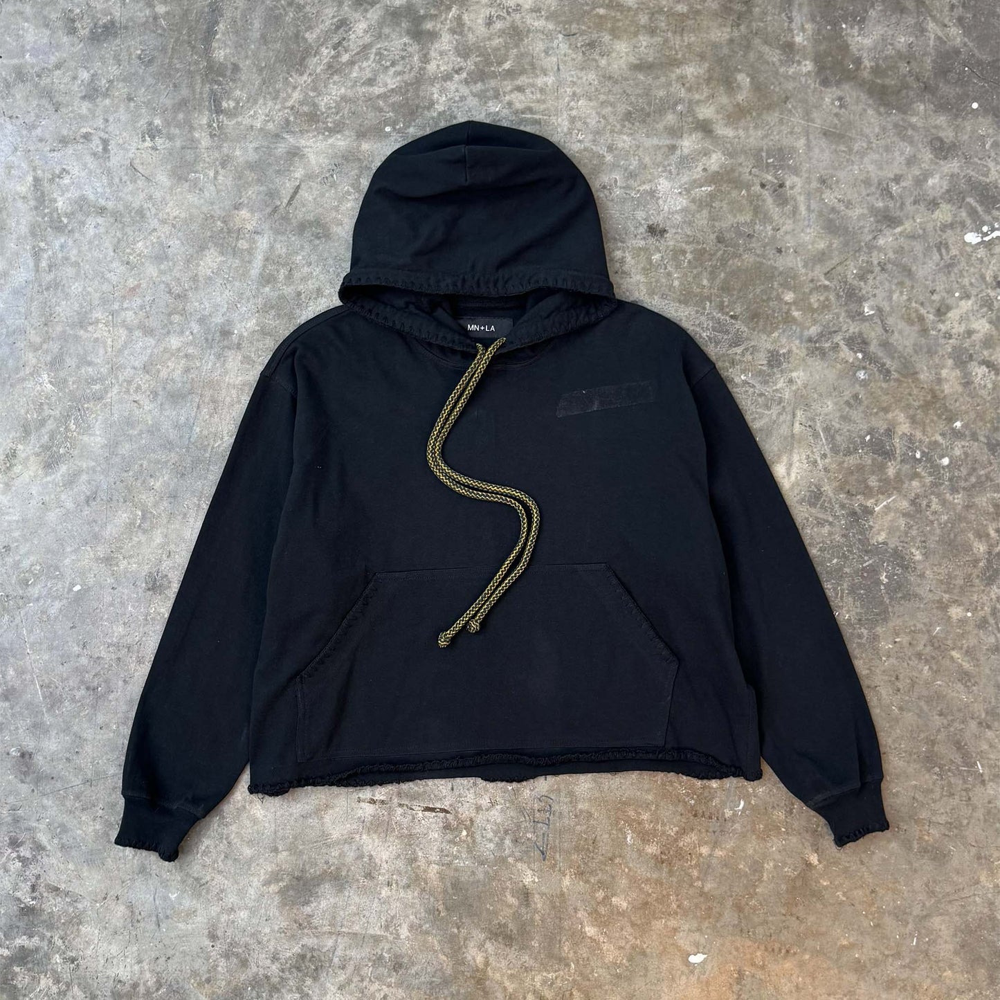 INCA HOODIE IN CAVIAR