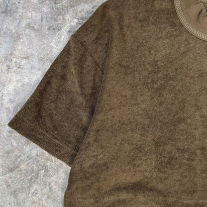TOWEL TEE IN OLIVE