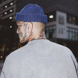 HAND KNIT FISHERMAN BEANIE