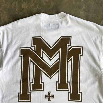 M'$ UNIVERSITY V2 TEE IN WHITE
