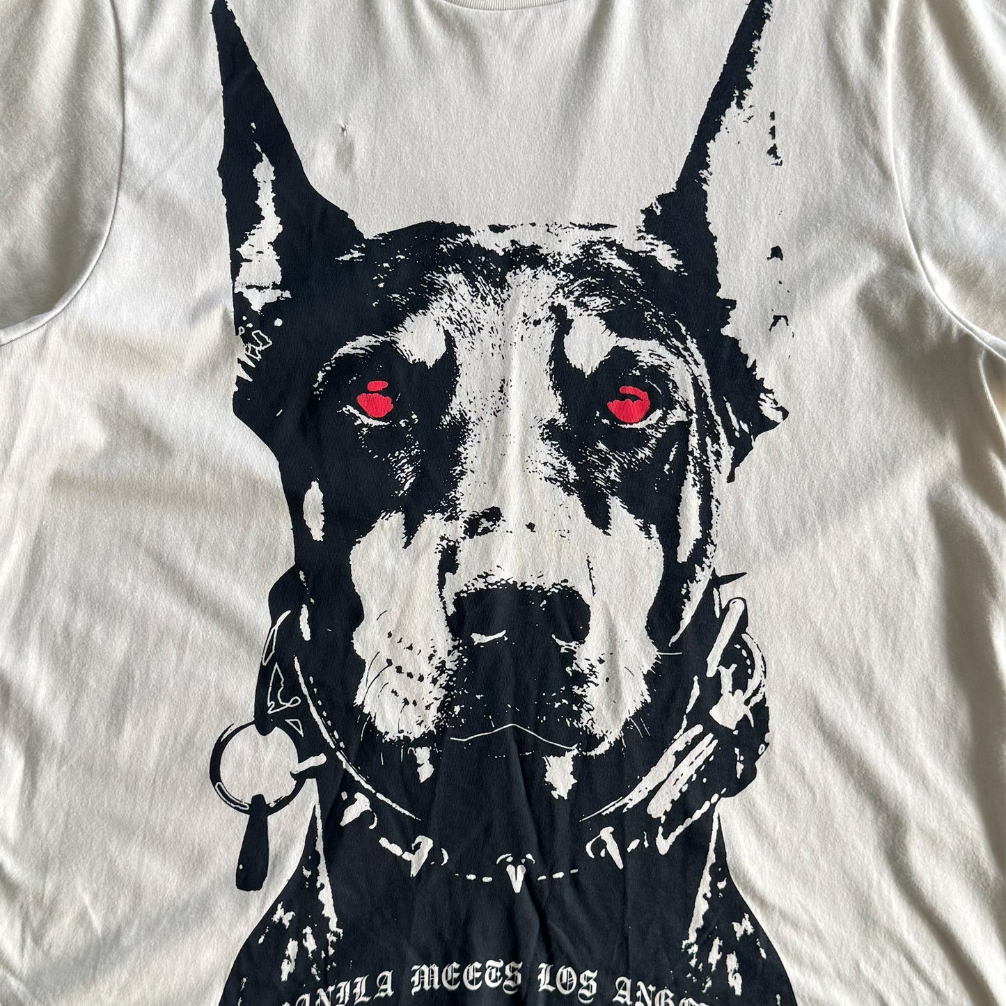 "HELL HOUND" TEE IN OAT