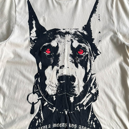 "HELL HOUND" TEE IN OAT