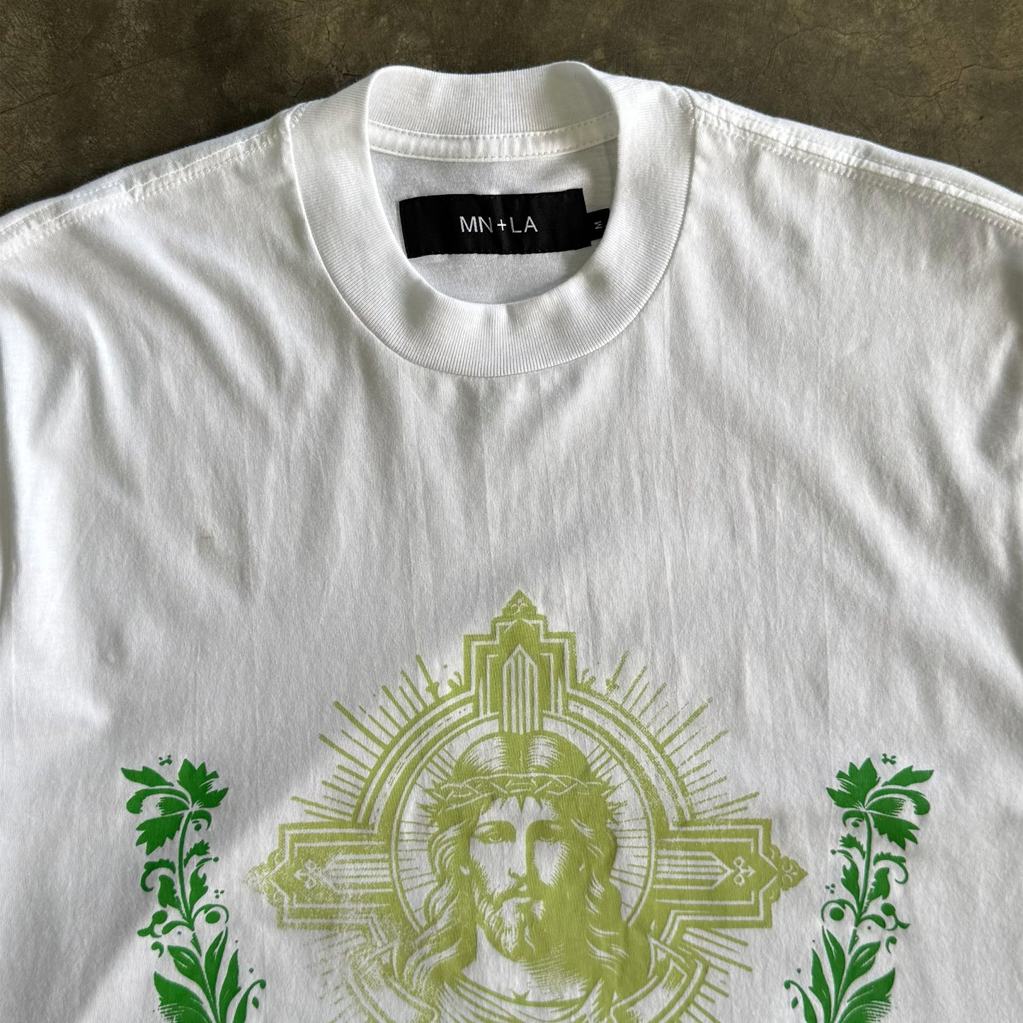 "IMMANUEL" TEE IN WHITE