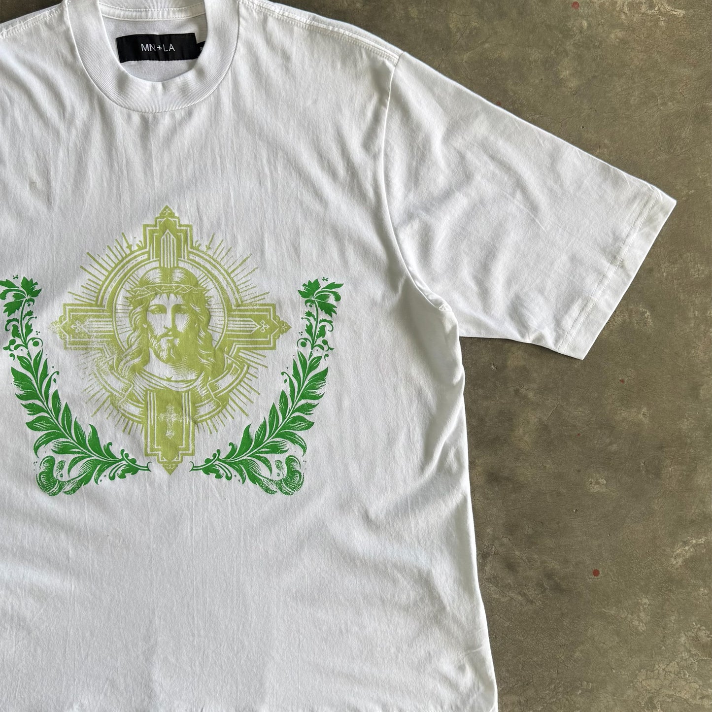 "IMMANUEL" TEE IN WHITE