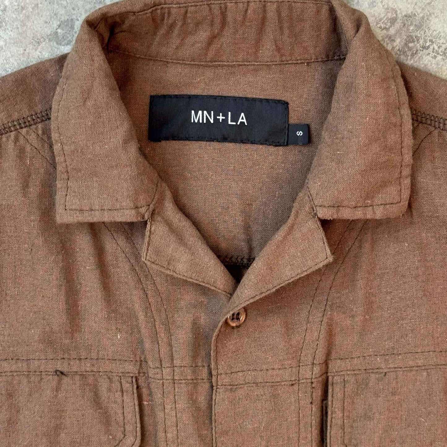 CUBAN L/S SHIRT IN WOOD