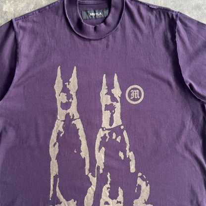 "HELL HOUNDS" TEE IN SHADOW PURPLE