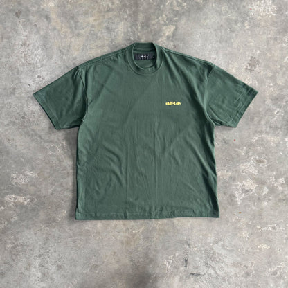 "THAI" LOGO TEE IN HUNTER GREEN