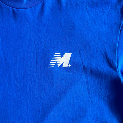 "OUTDOOR EXPLORATION" TEE IN ELECTRIC BLUE