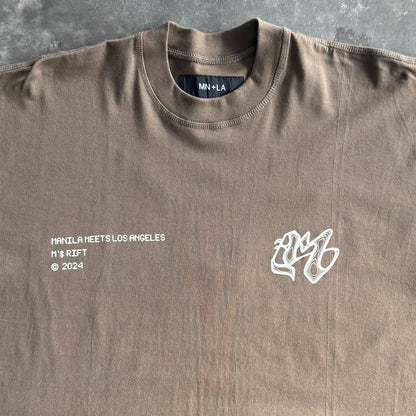 M'$ RIFT VAST TEE IN OLIVE