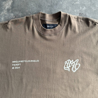 M'$ RIFT VAST TEE IN OLIVE