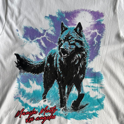 "LYCAN" TEE IN WHITE