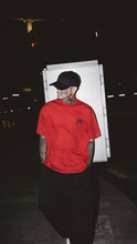 “M’$ SPECK V2” TEE IN RARRI RED