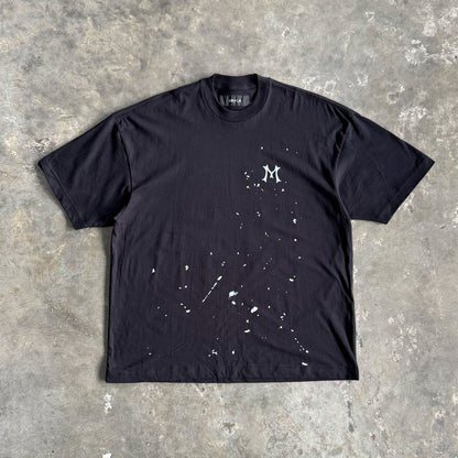"HITTER" V3 BOX TEE TEE IN CAVIAR
